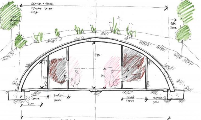 Sydney-Zoo-Green-Roof-Building-sketch