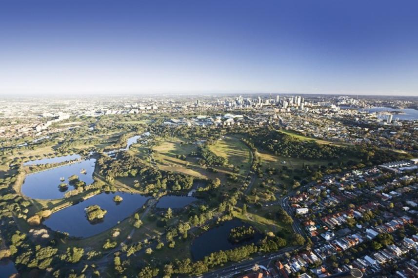 Aerial-view-of-Centennial-Park-Sydney