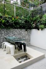 Eco House Courtyard